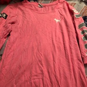 PINK quarter sleeve top